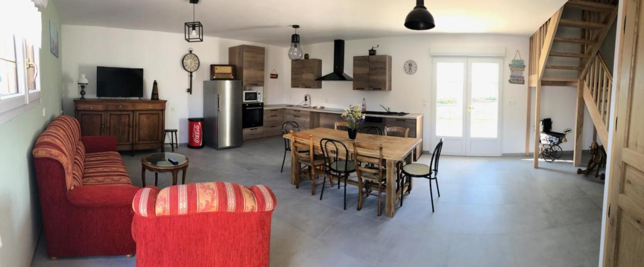 Aux Doux Logis Villa Gouy-Saint-Andre Luaran gambar