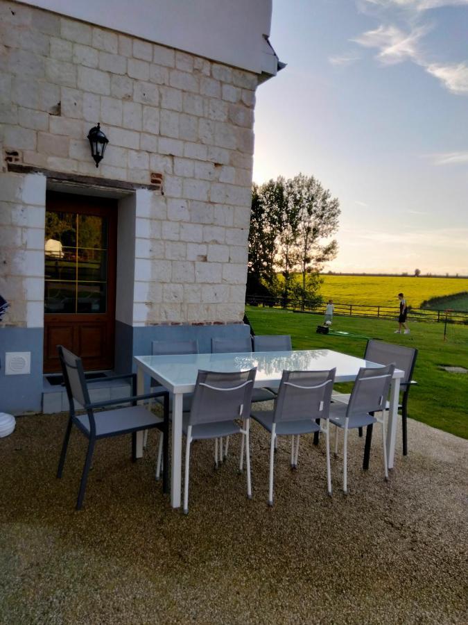 Aux Doux Logis Villa Gouy-Saint-Andre Luaran gambar