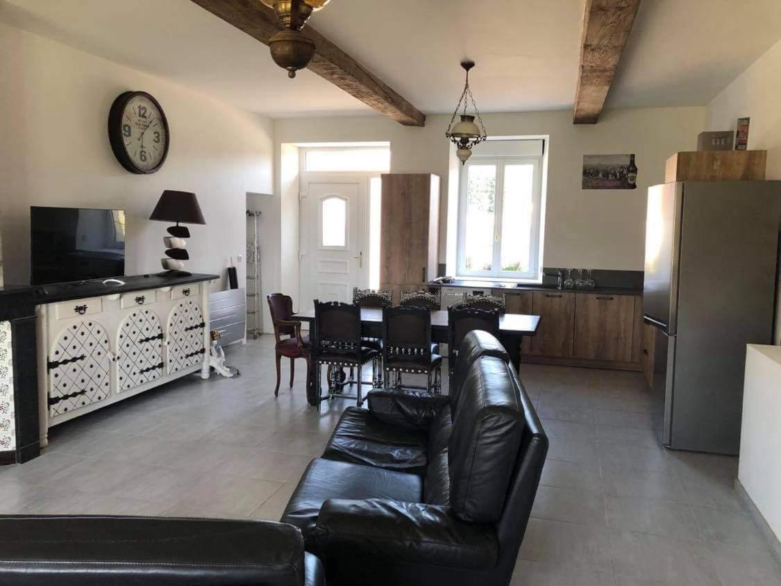 Aux Doux Logis Villa Gouy-Saint-Andre Luaran gambar
